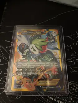 Pokemon TCG Shaymin EX 77a/108 Holo Black Star Promo Card Near Mint Condition - Image 1