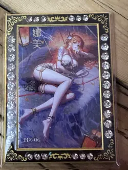 One Piece CCG Goddess Nami Metal Card - Spicy Caught In The Web /68 - Image 1