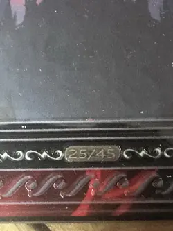 One Piece CCG Goddess Rebecca Metal Card - Dark Red Dual Swords /45 - Image 3