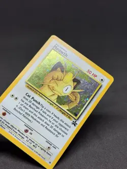 Pokemon TCG Meowth Black Star Promos WOTC Holo Card 10 - Image 2