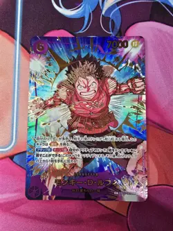 One piece card game Japanese Monkey D. Luffy EB02-061 SP SEC - Image 1