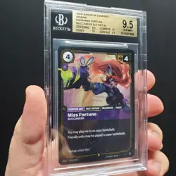 BGS 9.5 Riftbound League Of Legends Origins Card OGN 193a Miss Fortune Buccaneer - Image 3