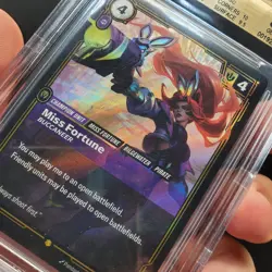 BGS 9.5 Riftbound League Of Legends Origins Card OGN 193a Miss Fortune Buccaneer - Image 5