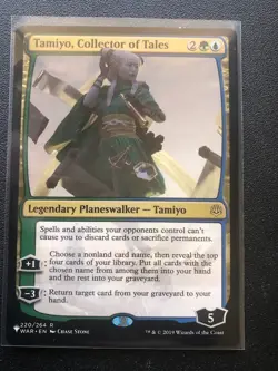 Tamiyo, Collector of Tales [War of the Spark] - Magic the Gathering (LP) - Image 1