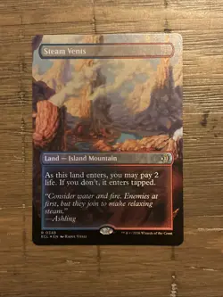 Steam Vents (Borderless) Lorwyn Eclipsed Foil - Image 1