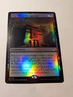 Fire Nation Occupation Avatar: The Last Airbender: Eternal-Legal Foil TLE #105 - Image 1