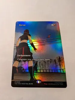 MTG Fervor (Borderless) Foil Avatar: The Last Airbender: Eternal-Legal # 29 NM - Image 1