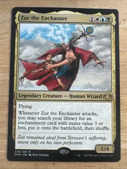 Zur the Enchanter #206 (NM) Dominaria Remastered DMR Magic MTG - Image 1