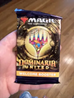 Magic the Gathering Dominara United Welcome Booster Pack MtG Wizards - Image 1