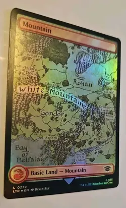 Lord Of The Rings/Magic The Gathering Lands, All 5 Colors - Image 3