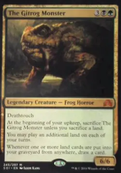 The Gitrog Monster - Shadows over Innistrad: #245, Magic: The Gathering Nm C252 - Image 1