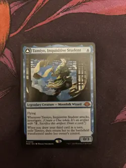 MTG Tamiyo Inquisitive Student Seasoned Scholar Card MH3 NM Regular - Image 1