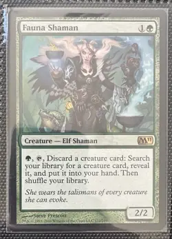 Fauna Shaman Core Set 2011 M11 Mtg Magic The Gathering - Image 1
