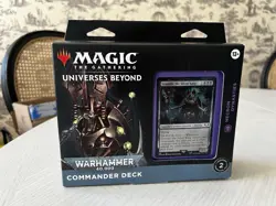 Magic The Gathering: Warhammer 40K Necron Dynasties Commander Deck Sealed/New - Image 1