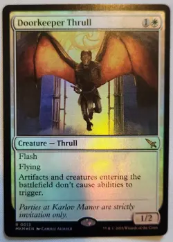 MTG Magic [x1] Doorkeeper Thrull [x1] Murders at Karlov Manor M/NM - Image 1