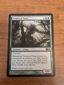 MTG Core Set 2012 - Primeval Titan - M12 188 - Regular LP - Image 1