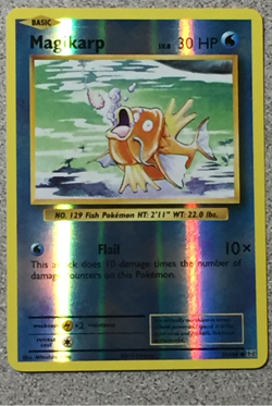 POKEMON - MAGIKARP 33/108 - X Y EVOLUTIONS - COMMON - REVERSE HOLO FOIL - NM - Image 2