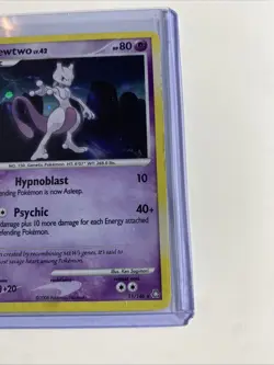 Mewtwo 11/146 Legends Awakened Holo Rare Pokemon Card LP - Image 4