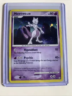 Mewtwo 11/146 Legends Awakened Holo Rare Pokemon Card LP - Image 5