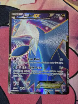 2015 Pokemon TCG Latios EX (101 Full Art) 101/108 Roaring Skies Holo - Image 1