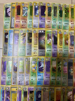 Pokemon Japanese Vintage Holo Lot 100 Card Old Back Mewtwo Venusaur LP-HP - Image 2