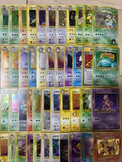 Pokemon Japanese Vintage Holo Lot 100 Card Old Back Mewtwo Venusaur LP-HP - Image 3