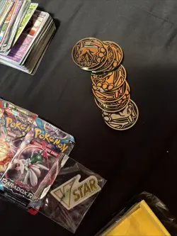 Pokemon TCG Scarlet & Violet Assortment 105 Holos 8 Packs 50+Sleeves Vstar Lot - Image 4