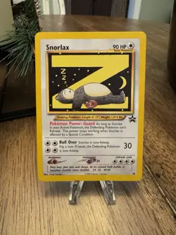 Vintage Pokemon Snorlax Black Star Promo #49 (WOTC 2002) - Image 1
