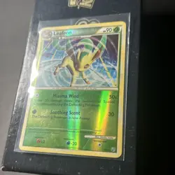 Pokemon Leafeon 17/90 Reverse Holo Undaunted LP Card - Image 3