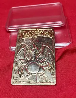 Pokemon 23K Gold Plated #6 Charizard Trading Card - Burger King Edition - Image 2