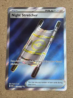 Pokemon TCG Night Stretcher Art Card 173/132 Mega Evolution - Image 1