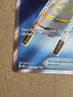 Pokemon TCG Night Stretcher Art Card 173/132 Mega Evolution - Image 5
