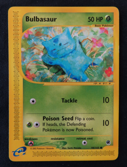 Bulbasaur 94/165 Expedition Base Set Pokemon TCG Regular Vintage WOTC 2002 LP/MP - Image 1