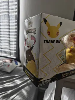 Pokemon TCG Celebrations Pikachu VMAX Premium Figure Collection Box - Sealed - Image 3
