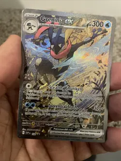 Greninja ex 132 Pokemon Shrouded Fable Black Star Promo Alt Art - Image 2