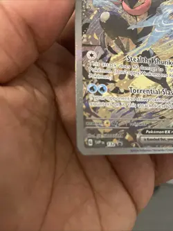Greninja ex 132 Pokemon Shrouded Fable Black Star Promo Alt Art - Image 3