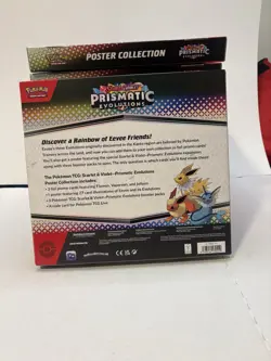 Pokemon Prismatic Evolutions Poster Collection Sealed Christmas sale! - Image 3