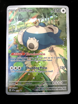 Pokemon TCG Snorlax SVP051 Scarlet and Violet 151 Promo 🔥NM🔥 - Image 1