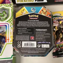 Pokemon Lot Of 10 Box Celebrations Pikachu V-union box , evolving Skies Hanger - Image 4