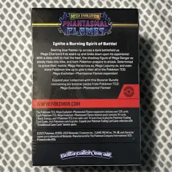Pokemon Mega Evolution Phantasmal Flames Booster Bundle 6 Packs - Image 3