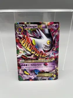 Pokemon Shiny M Gengar EX Mega Promo Holo XY - Image 1