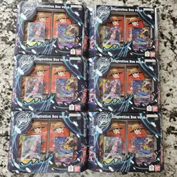 LOT OF 6 One Piece CCG Card Game Illustration Box VOL 6 IB-05 Bandai NEW CASE - Image 1