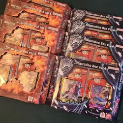 One Piece Illustration Box IB05 + IB06 Vol 5 & 6 ENG Sealed NEW Lot Of 8 4 SETS - Image 1