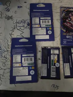 One Piece TCG The Azure Sea's Seven OP14 Lot Of 6 (4 Booster Sleeves/2 Packs) - Image 5