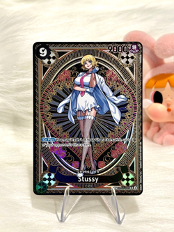 One Piece CCG TCG Stussy OP07-085 SP Special (Alt Art) English - NM/M - Image 1