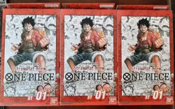 (3) One Piece Starter Decks ST-01 X3 Lot. Sealed Luffy English Brand New - Image 1