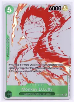 One Piece - Monkey.D.Luffy (3rd Anniversary Promo) OP07-033 NM - Image 1