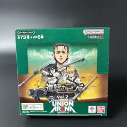 UNION ARENA Attack On Titan Vol.2 Booster BOX EX10BT Japanese 2025 Sealed New 4582769825088 - Image 1