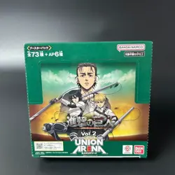 UNION ARENA Attack On Titan Vol.2 Booster BOX EX10BT Japanese 2025 Sealed New 4582769825088 - Image 3