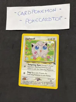 Pokemon Card Jigglypuff 8/18- Eng-no Holo-Nm! - Image 1